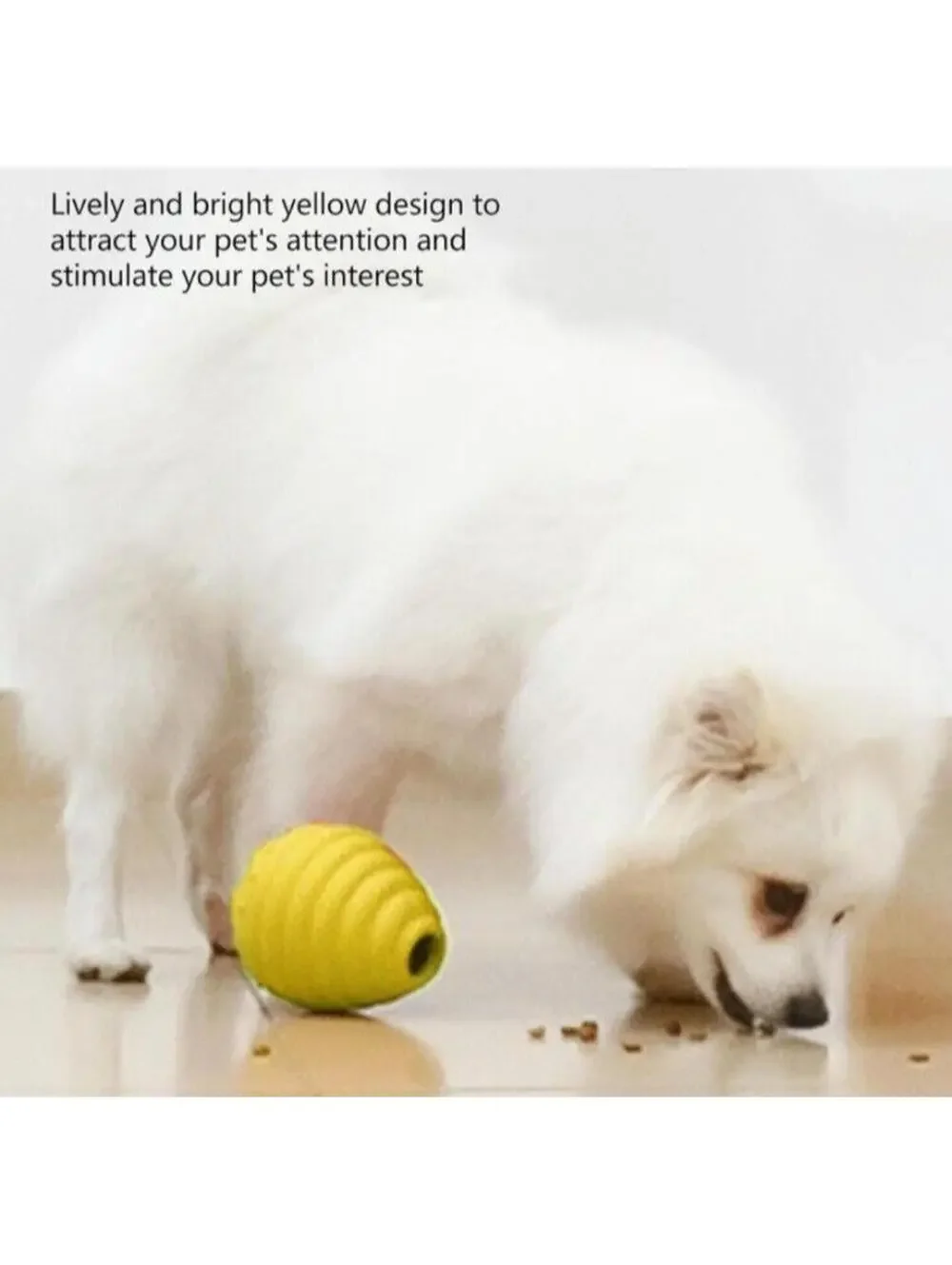 Dog Treat Ball Toy Dispensing Treats Durable Strong Chewing Toy Easy To Clean